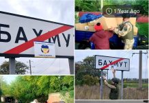 Radu Hossu : Acum 1 an. În Bakhmut. Împărțeam alături de Garda Teritorială aproape un TIR de ajutoare pentru sute și sute de oameni